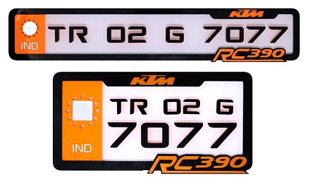 Ktm Rc 390 Number Plate Design