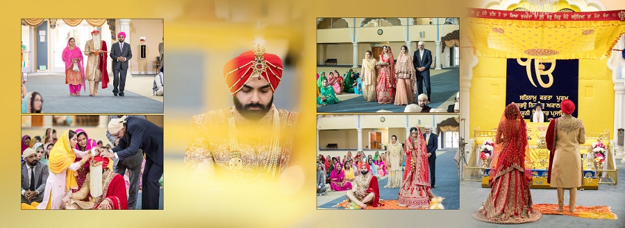 Punjabi Wedding Album Design