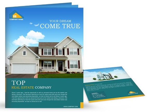 Real Estate pamphlet design