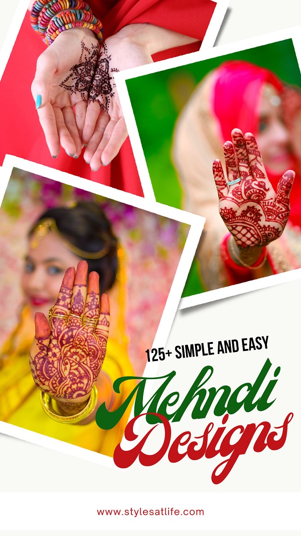 Simple And Easy Mehndi Designs For Beginners
