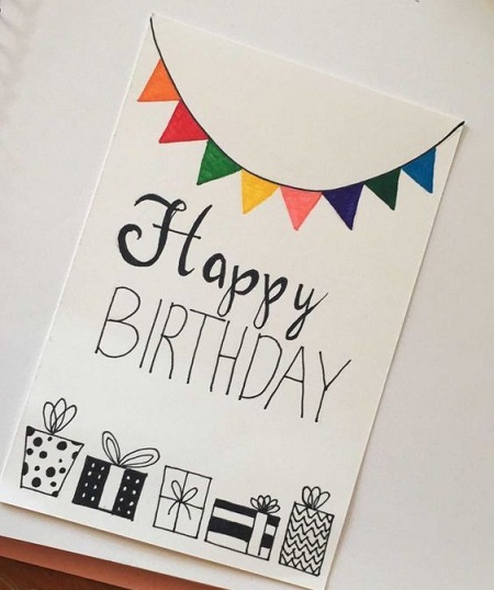Simple Birthday Card Design