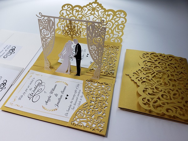 Unique Wedding Card Design