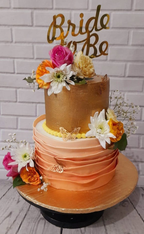 2 Tier Bride To Be Cake Designs
