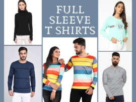 20 Stylish Full Sleeve T Shirts For Men and Women in 2023