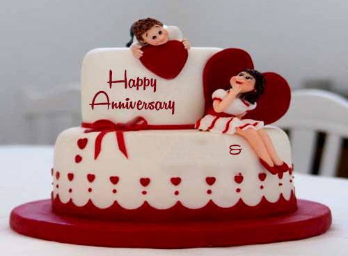 Anniversary Cake Design For Husband