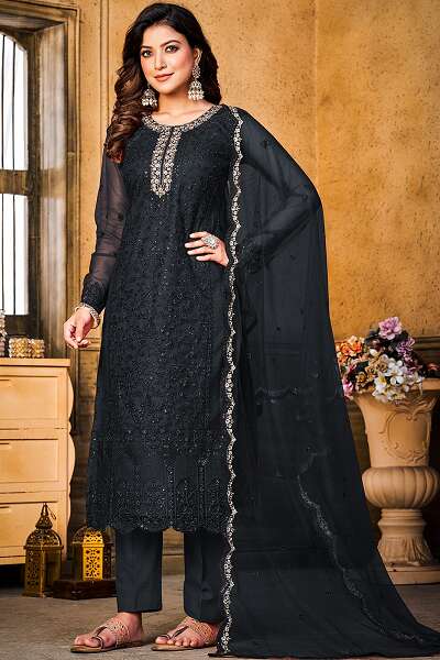 Black Salwar Suit Designs: Try These 15 Stunning Models for Stylish Look