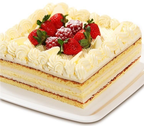 Butterscotch Square Cake Design