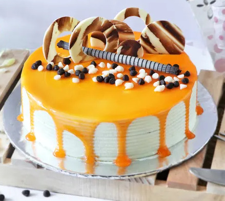 BTS016 - Sumptuous ButterScotch Cake | Butterscotch Cakes | Cake Delivery  in Bhubaneswar – Order Online Birthday Cakes | Cakes on Hand