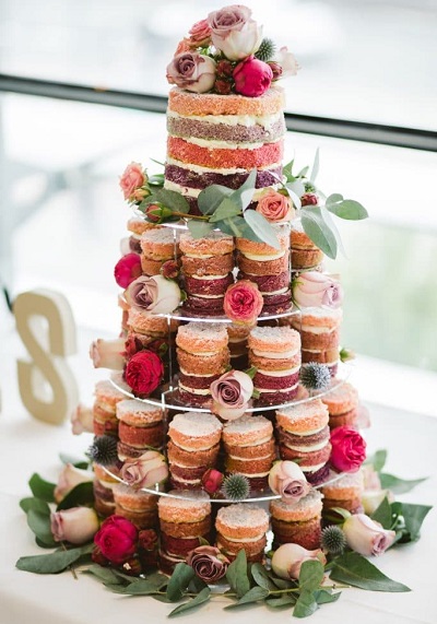 Cupcakes Wedding Cake Design