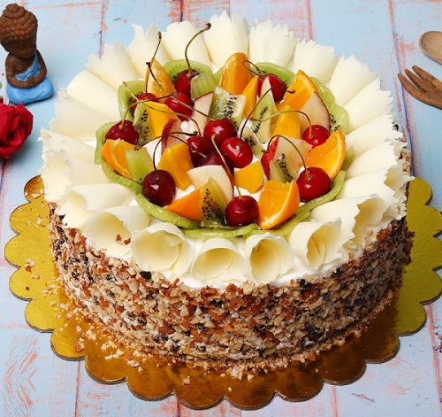Fruit Topper Cake