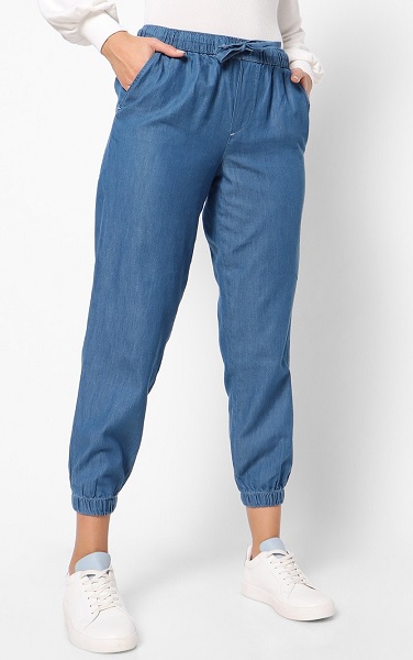 Dnmx Cropped Jogger Jeans