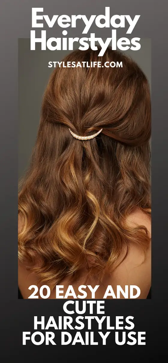 What are some quick cute good hairstyles for long hair  Quora