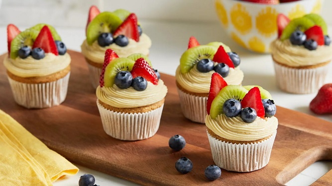 Fruit Cupcake Designs 