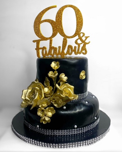 Gents Cake Design For 60th Birthday