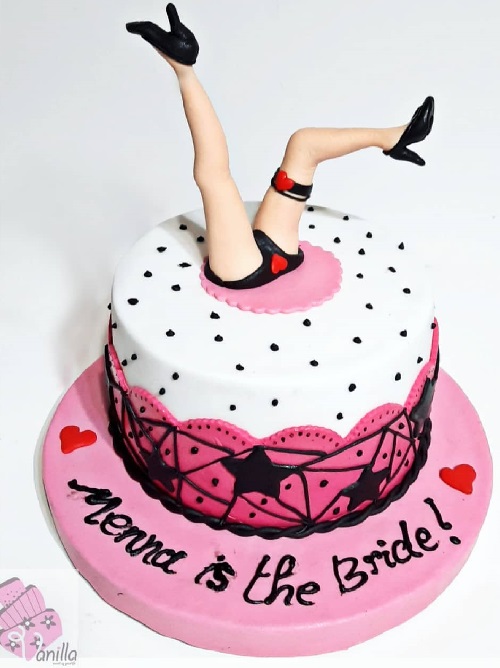 Naughty Bride To Be Cake Designs1