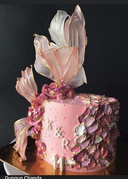 Sculptured Bride To Be Cakes3