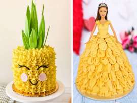 20 Simple & Unique Pineapple Cake Designs With Images