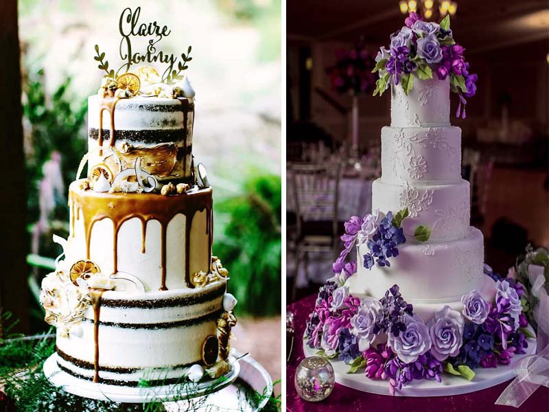 Chic & Unique Wedding Cakes: 30 Modern Designs for Romantic Celebrations :  Clark, Zoe: Amazon.ca: Books