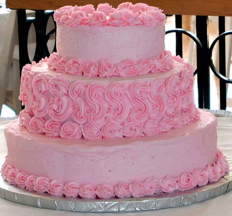 strawberry flavour cake design 