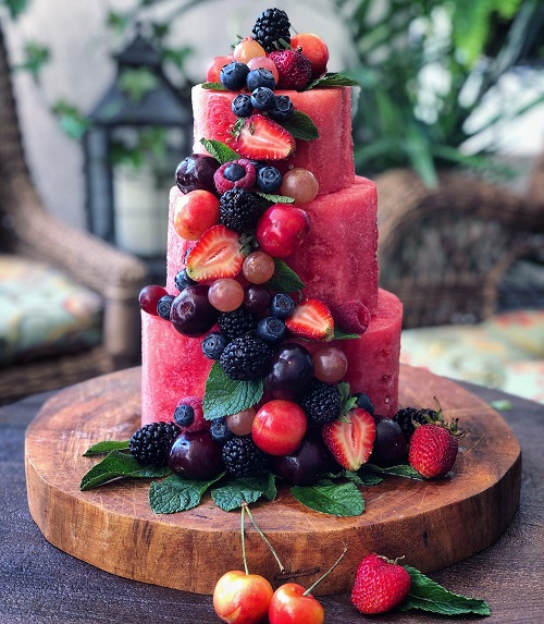 Fruit Cake | Fresh Fruit Cake | Mix Fruit Cake | YummyCake