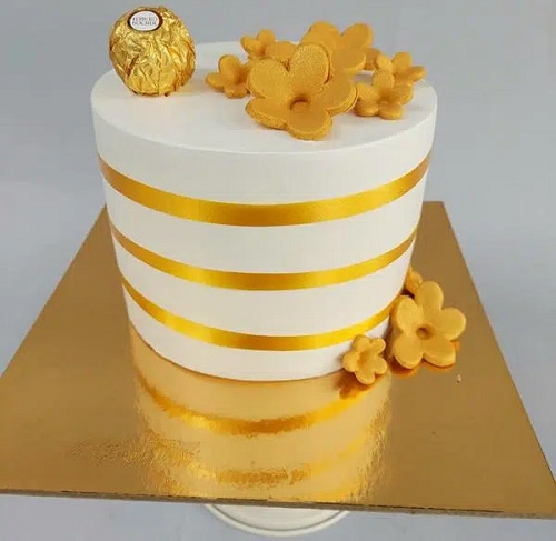 butterscotch cake design images 