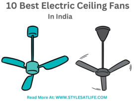 10 Modern and Best Ceiling Fans For Home In India 2024