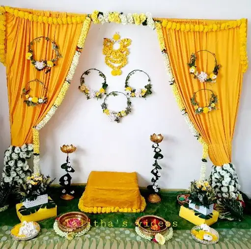 20 Simple Mehndi Ceremony Decoration Ideas At Home 2023