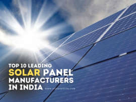 10 List of Best Solar Panel Manufacturers in India 2023
