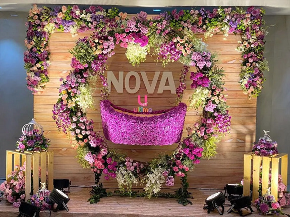 Rudra Events Present_ Naming Ceremony Decoration. basic decoration of  SHIVAM's name ceremony. We are the top naming ceremony planners,  organizers, and... | By RUDRA EVENT | Facebook