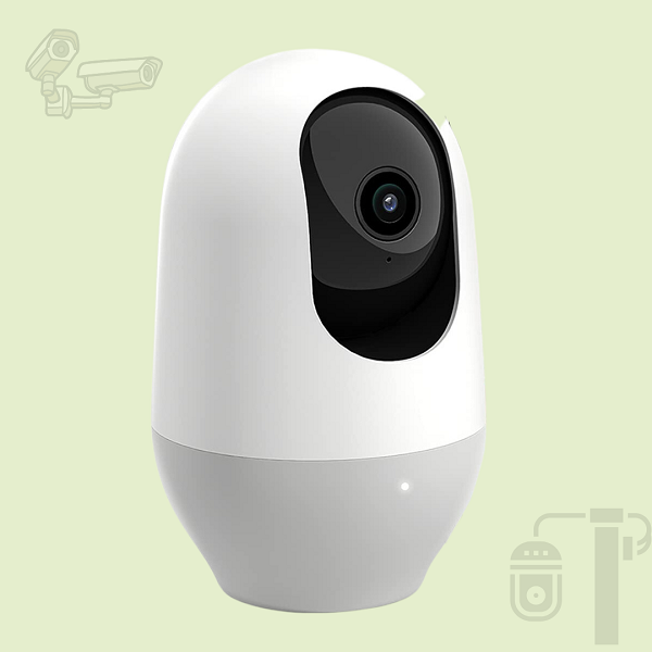 Nooie Baby Monitor, WiFi Pet Camera Indoor, 360-degree Wireless IP Security Camera