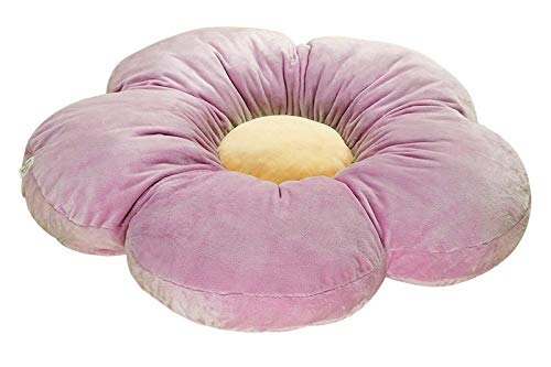 Peach Cuddle Flower Shaped Floor Cushion