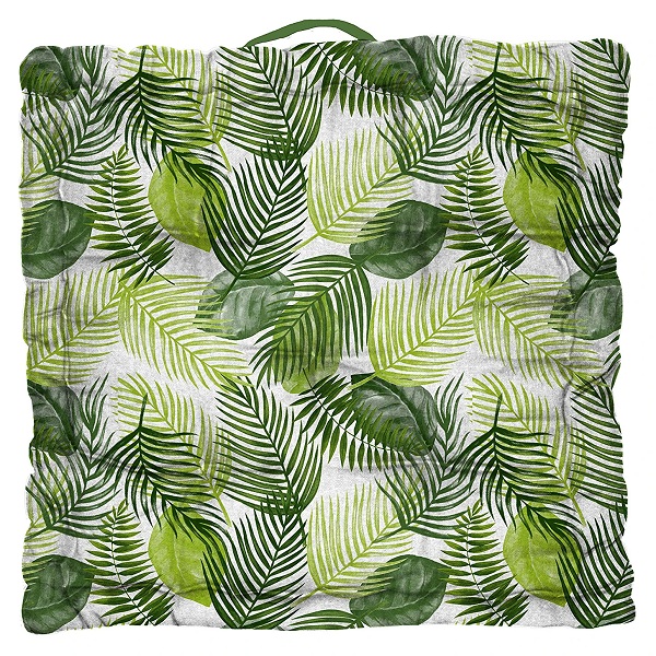 Oasis Home Collection Cotton Shell Printed Floor Cushion