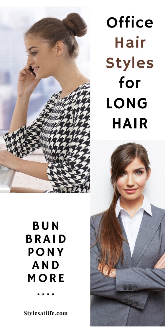 Office Hairstyles For Long Hair