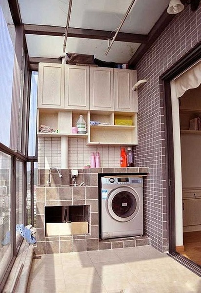 Open Laundry Room Ideas