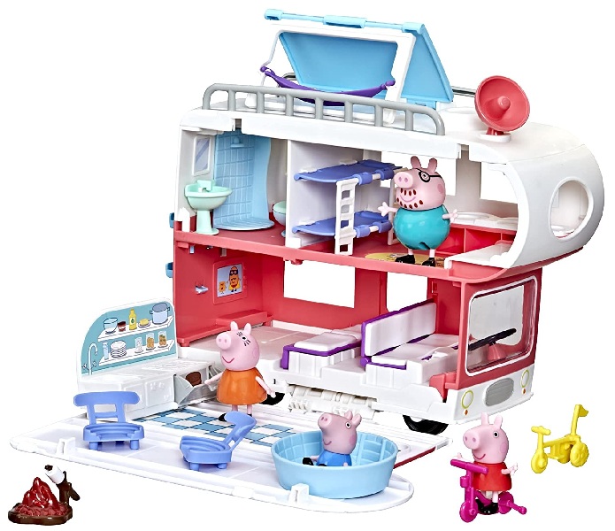Peppa Pig Peppa’s Adventures Peppa’s Family Motorhome Preschool Toy