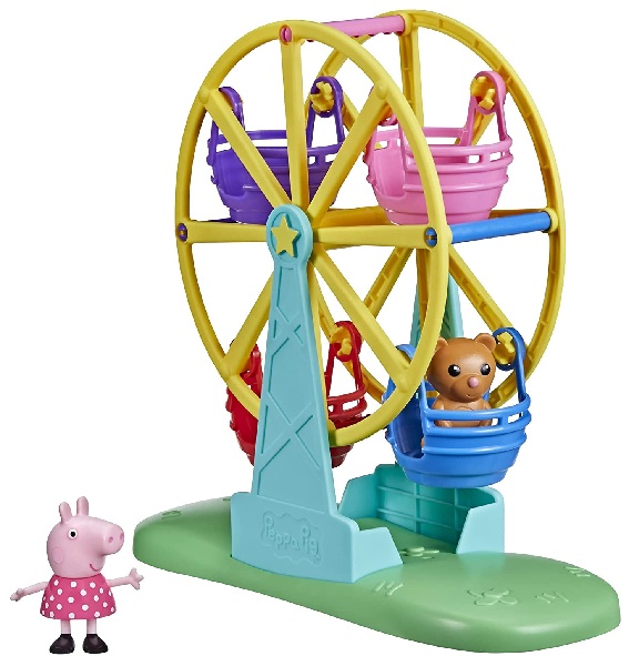 Peppa Pig Peppa’s Adventures Peppa’s Ferris Wheel Playset Preschool Toy Figure and Accessory