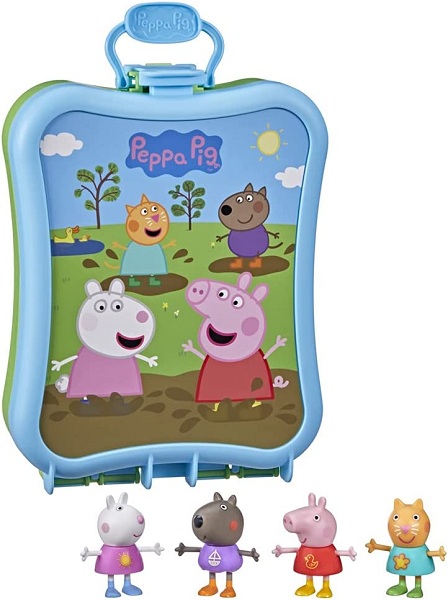 Peppa Pig Toys Peppa’s Carry-Along Friends Toy Set