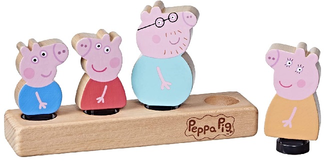 Peppa Pig Toys Wooden Family Figures