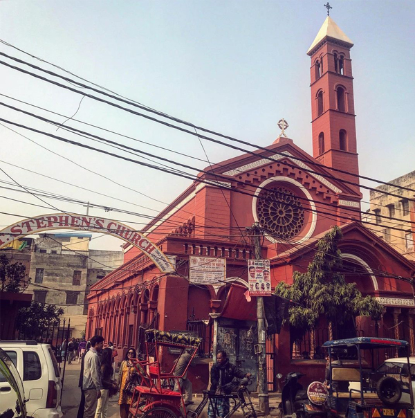 St. Stephen’s Church, Khari Baoli, Chandni Chowk, Delhi