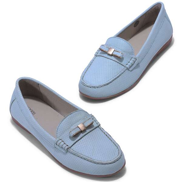 Woodland Blue Loafers