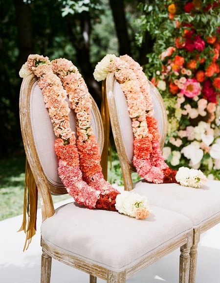 latest garland designs for wedding 