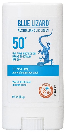 BLUE LIZARD Sensitive Mineral Sunscreen Stick