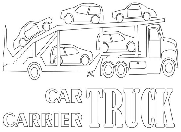 Car truck carrier