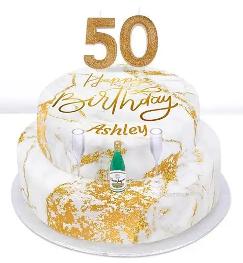 Golden Jubilee Cake | Celebration Cake | SMOOR Theme Cakes – Smoor