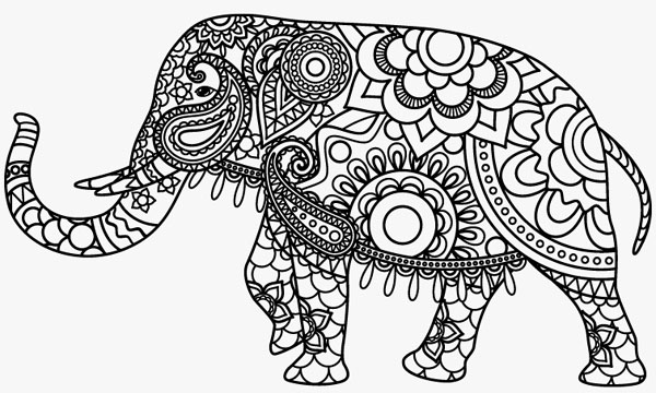 Elephant Mandala Image