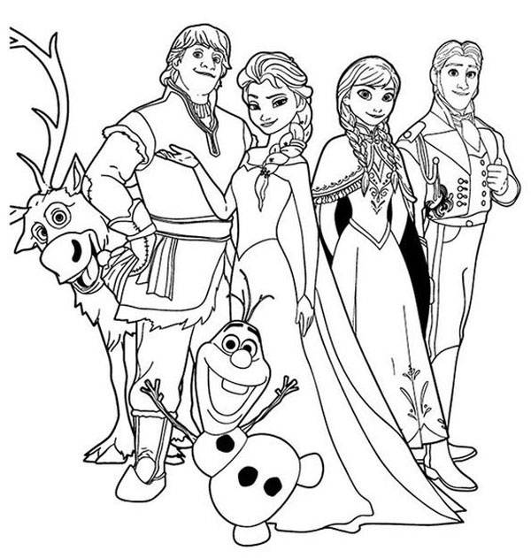 Frozen Characters 