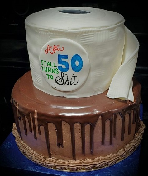 birthday cake for 50th birthday 