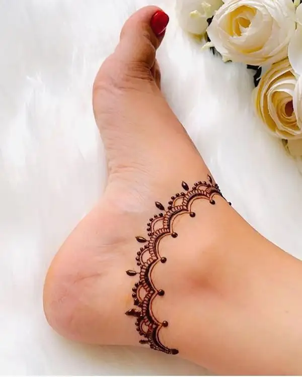 Discover 94+ about foot tattoo mehndi design unmissable - in.daotaonec