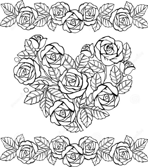 Hearts And Roses Picture