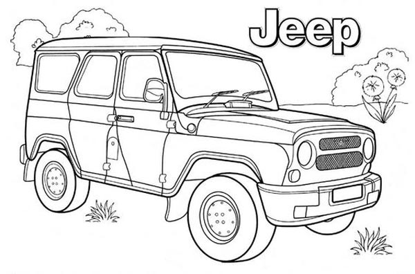 Jeep color sheet